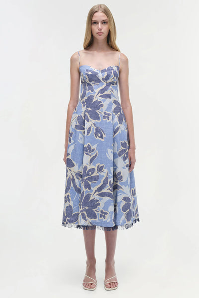 Analise Bustier Midi Dress-Simkhai-Tocca Finita
