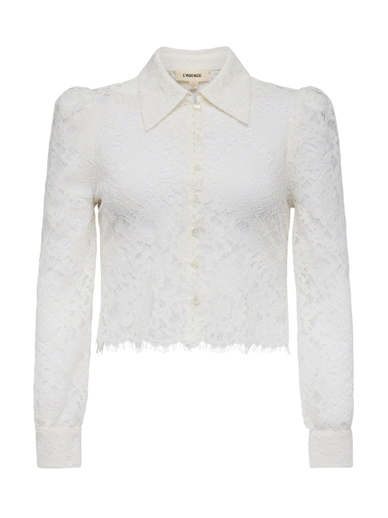 Anita Lace Blouse Ivory-L&