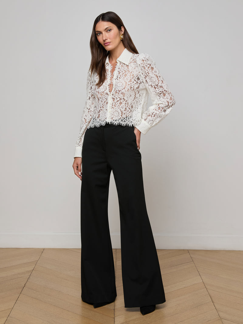 Anita Lace Blouse Ivory-L&