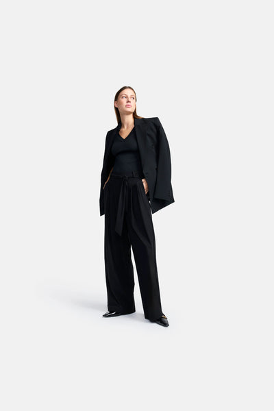 Anny Jogg Trouser In Black-Cambio-Tocca Finita