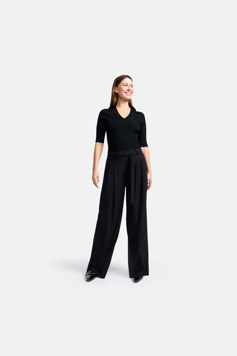 Anny Jogg Trouser In Black-Cambio-Tocca Finita