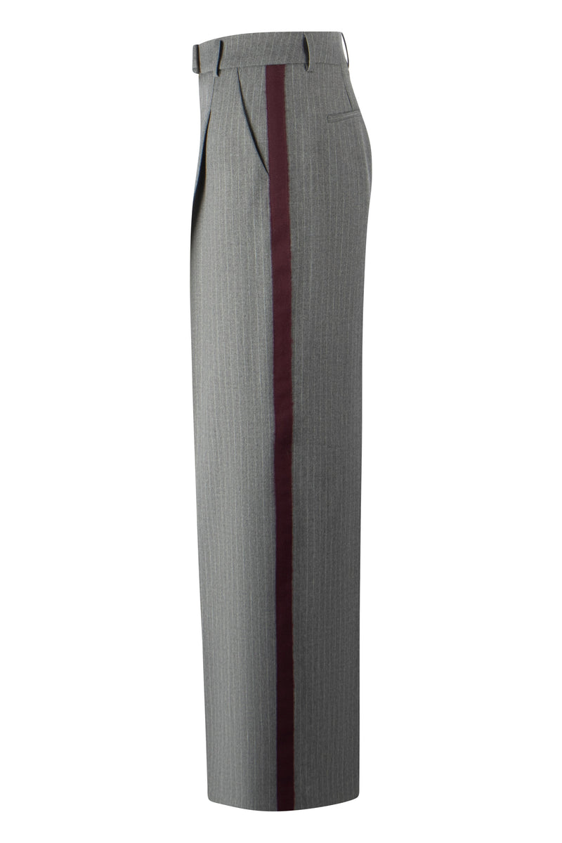 Arta Stripe Pant Dark Grey-Seductive-Tocca Finita