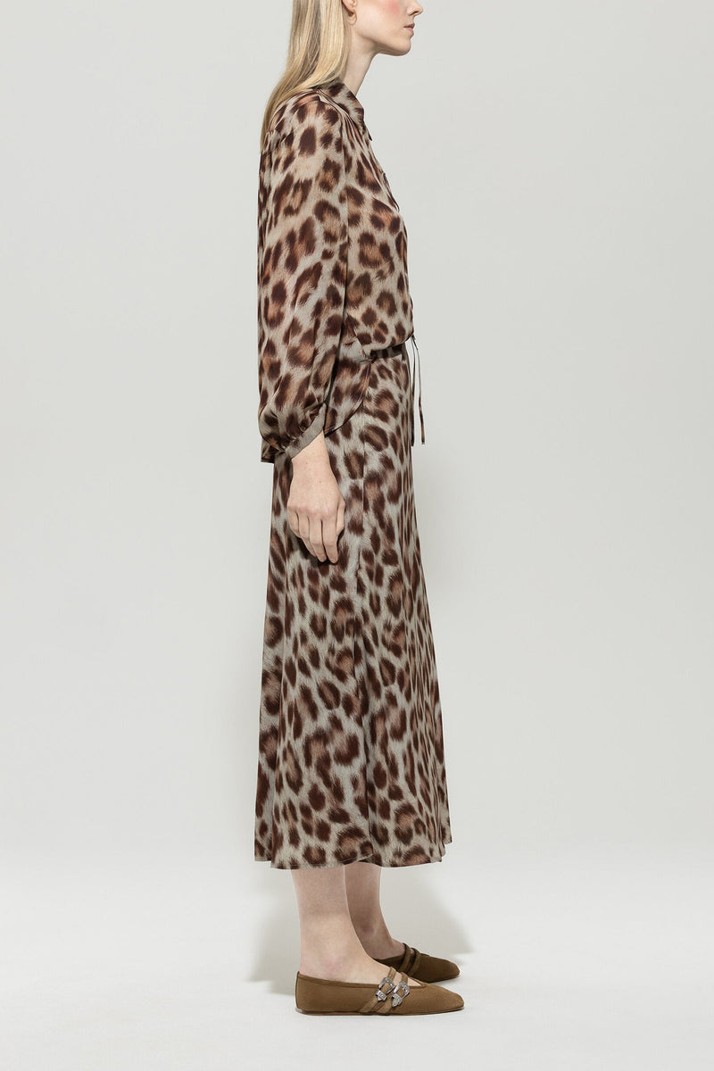 Artistic Animal Print Skirt-Luisa Cerano-Tocca Finita
