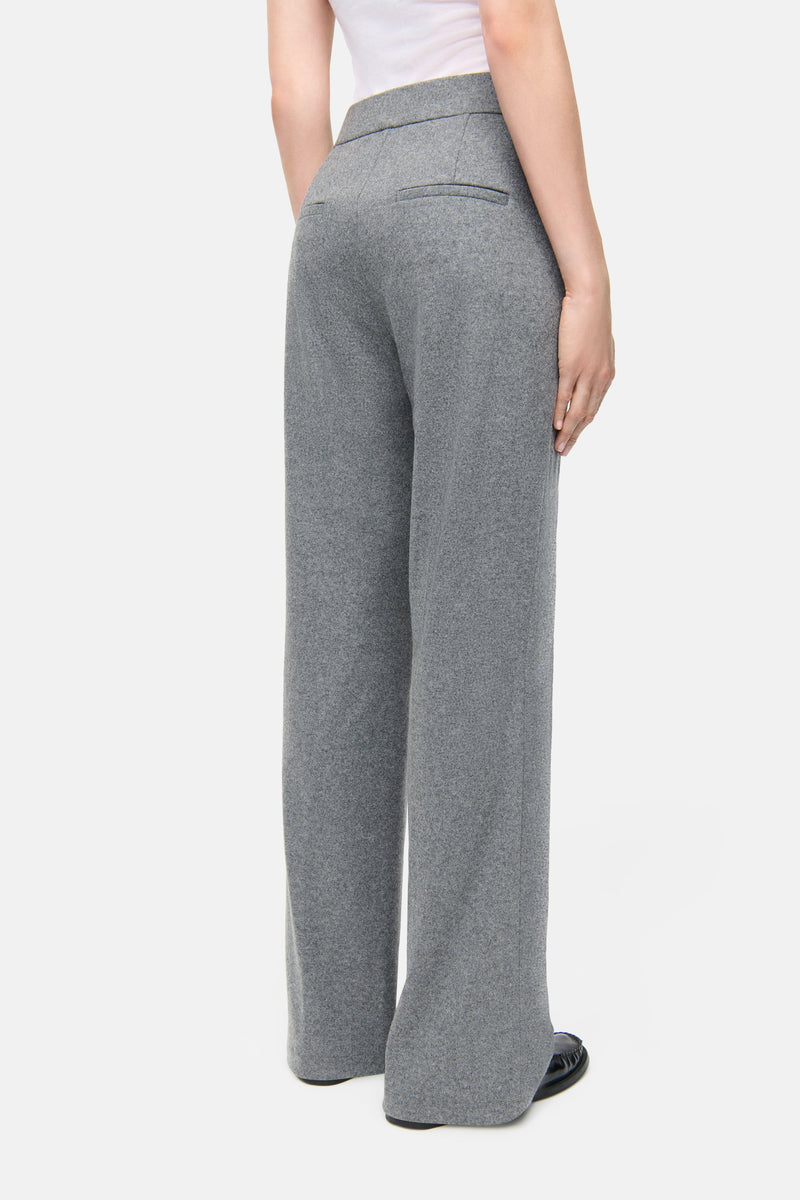 Ava Pant Grey Melange-Cambio-Tocca Finita
