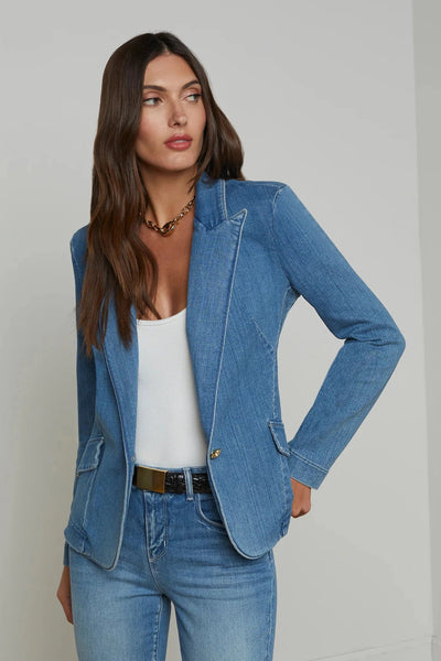 Baldwin Denim Blazer In Provo-L'Agence-Tocca Finita