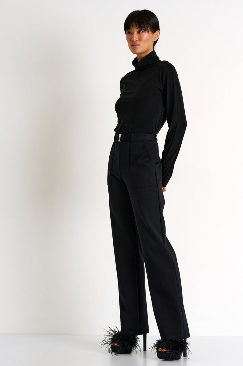 Belted Pant by Shan-Shan-Tocca Finita