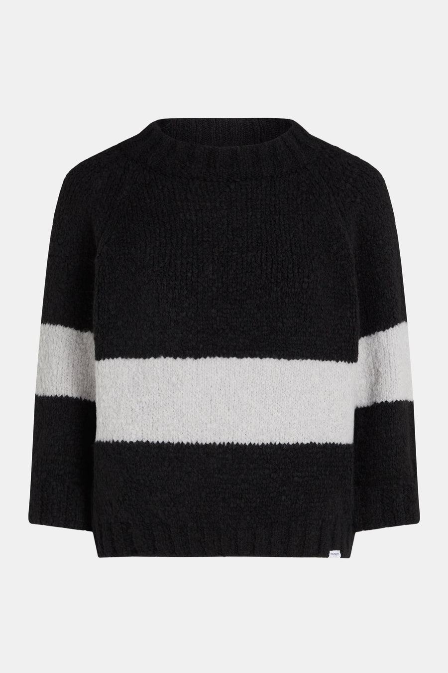 Black and Grey Sweater-PENN&INK N.Y-Tocca Finita
