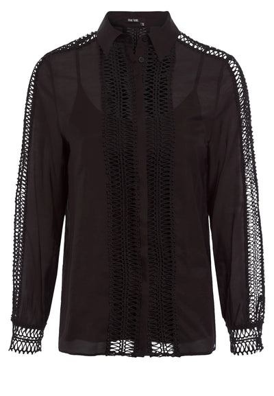 Black Blouse-Marc Aurel-Tocca Finita