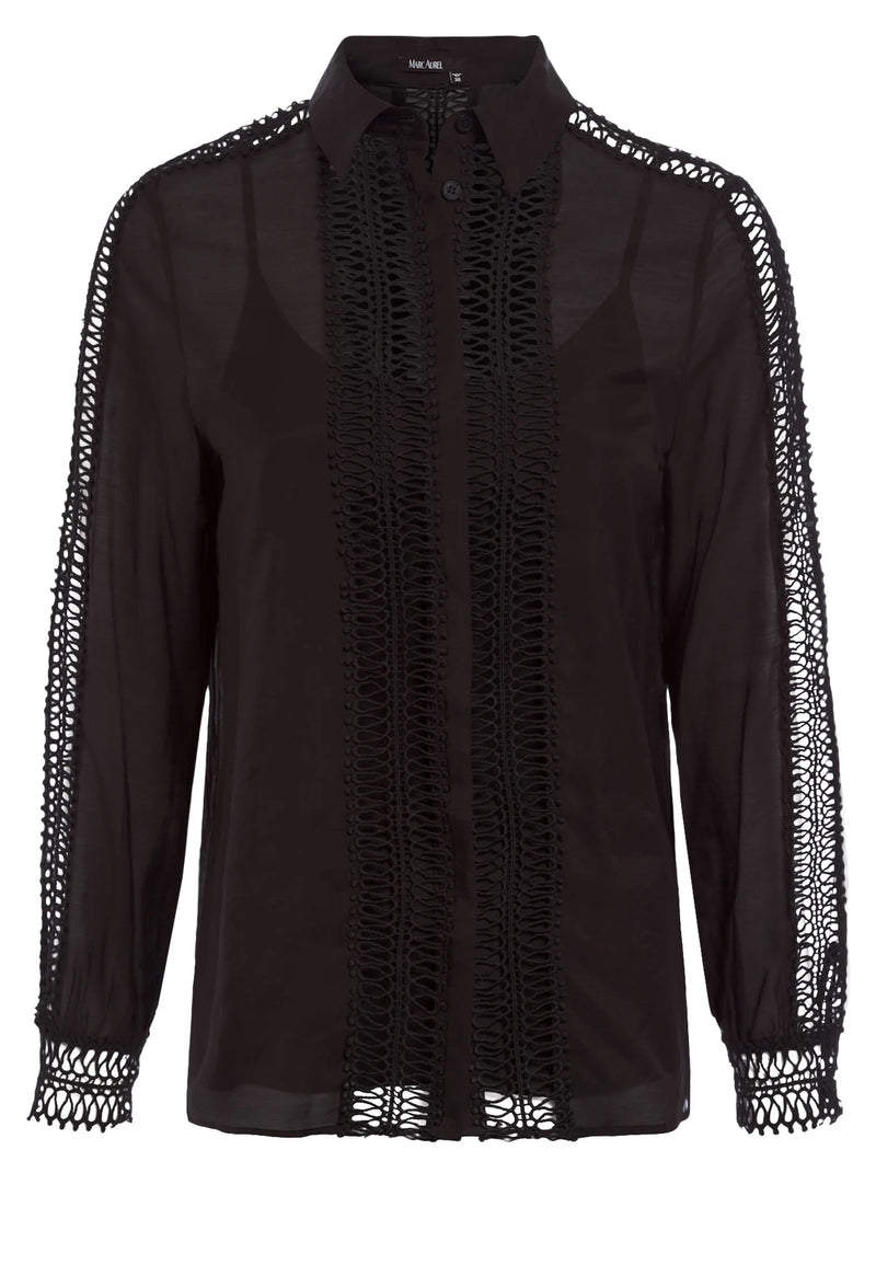 Black Blouse-Marc Aurel-Tocca Finita