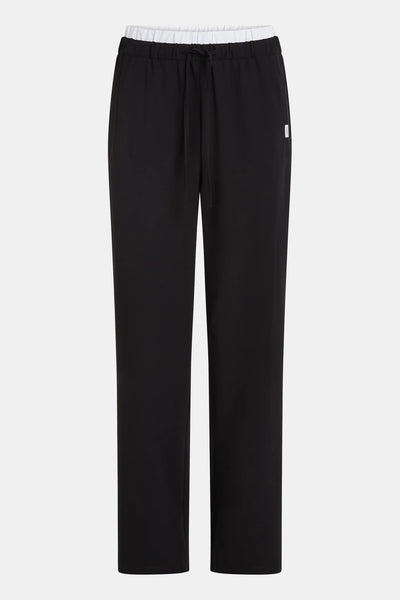Black Trousers With White Trim-Penn&Ink-Tocca Finita