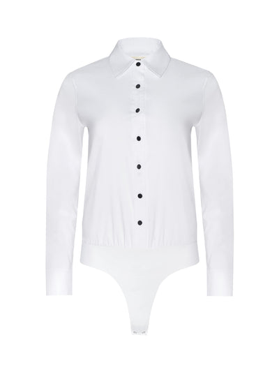 Blake Long Sleeve Bodysuit with Tie-L'Agence-Tocca Finita