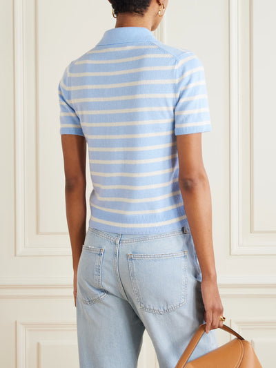 Brandt Cashmere Polo-Veronica Beard-Tocca Finita