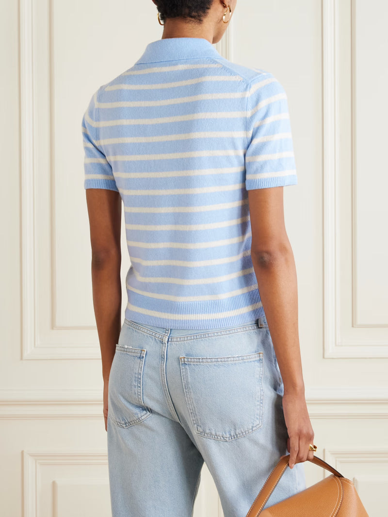 Brandt Cashmere Polo-Veronica Beard-Tocca Finita