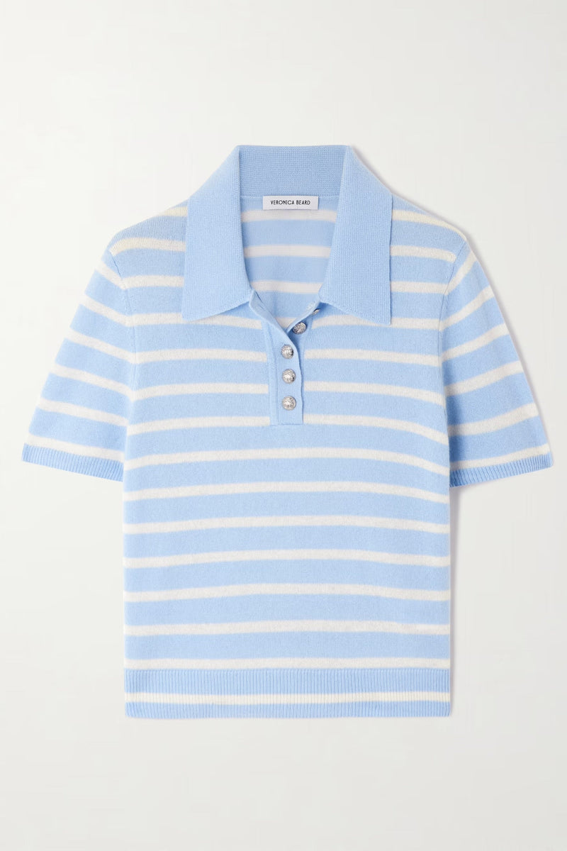 Brandt Cashmere Polo-Veronica Beard-Tocca Finita
