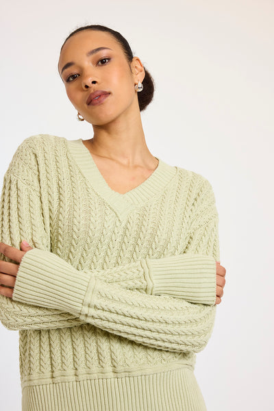Cable Sweater-Wispr-Tocca Finita