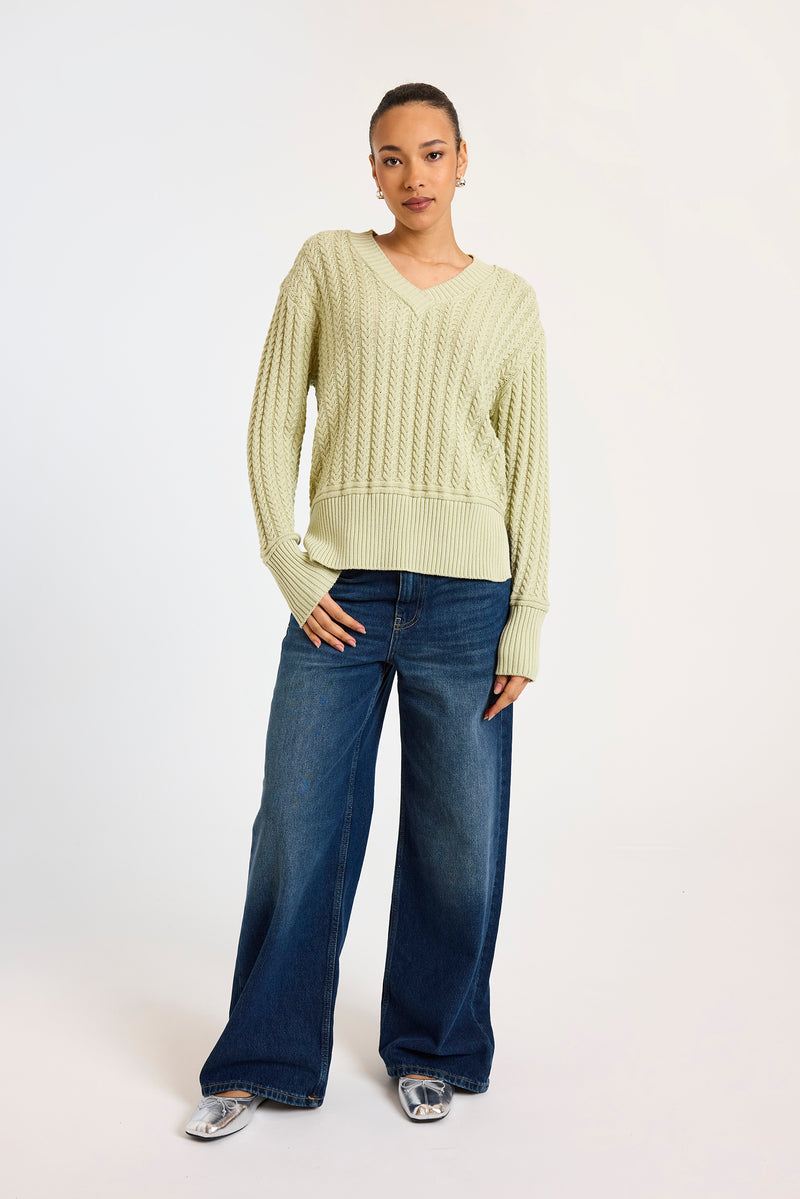 Cable Sweater-Wispr-Tocca Finita