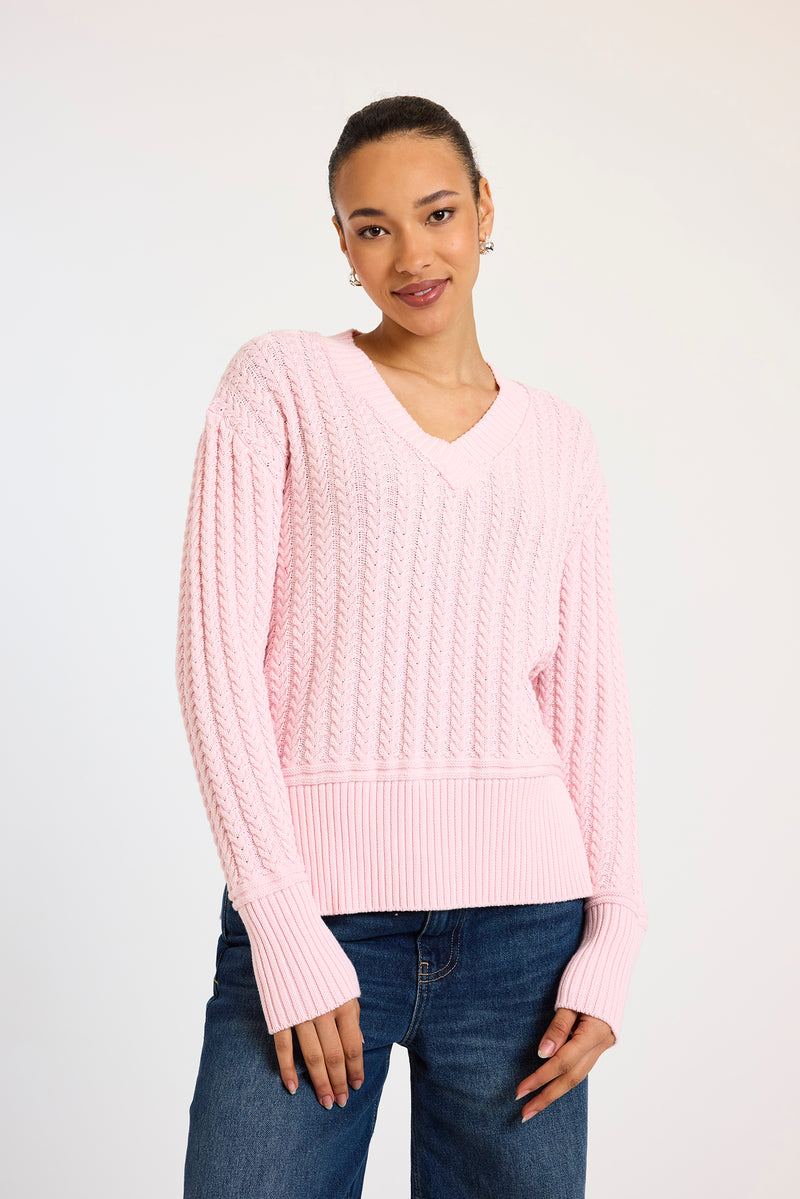 Cable Sweater-Wispr-Tocca Finita