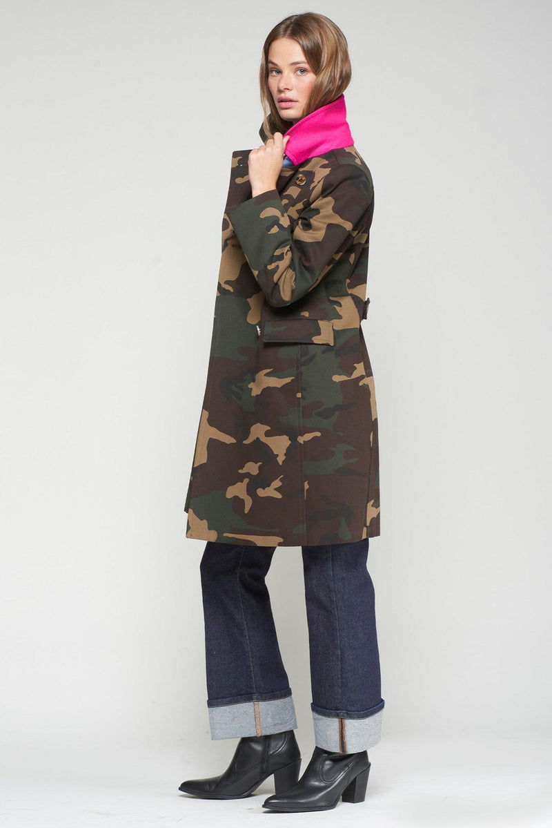 Camouflage Trench Coat-Vilagallo-Tocca Finita