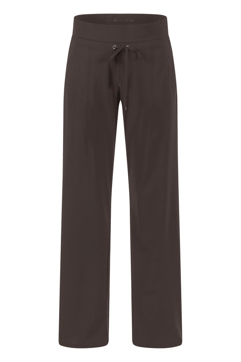 Candice Straight Pant Dark Brown-Raffaello Rossi-Tocca Finita