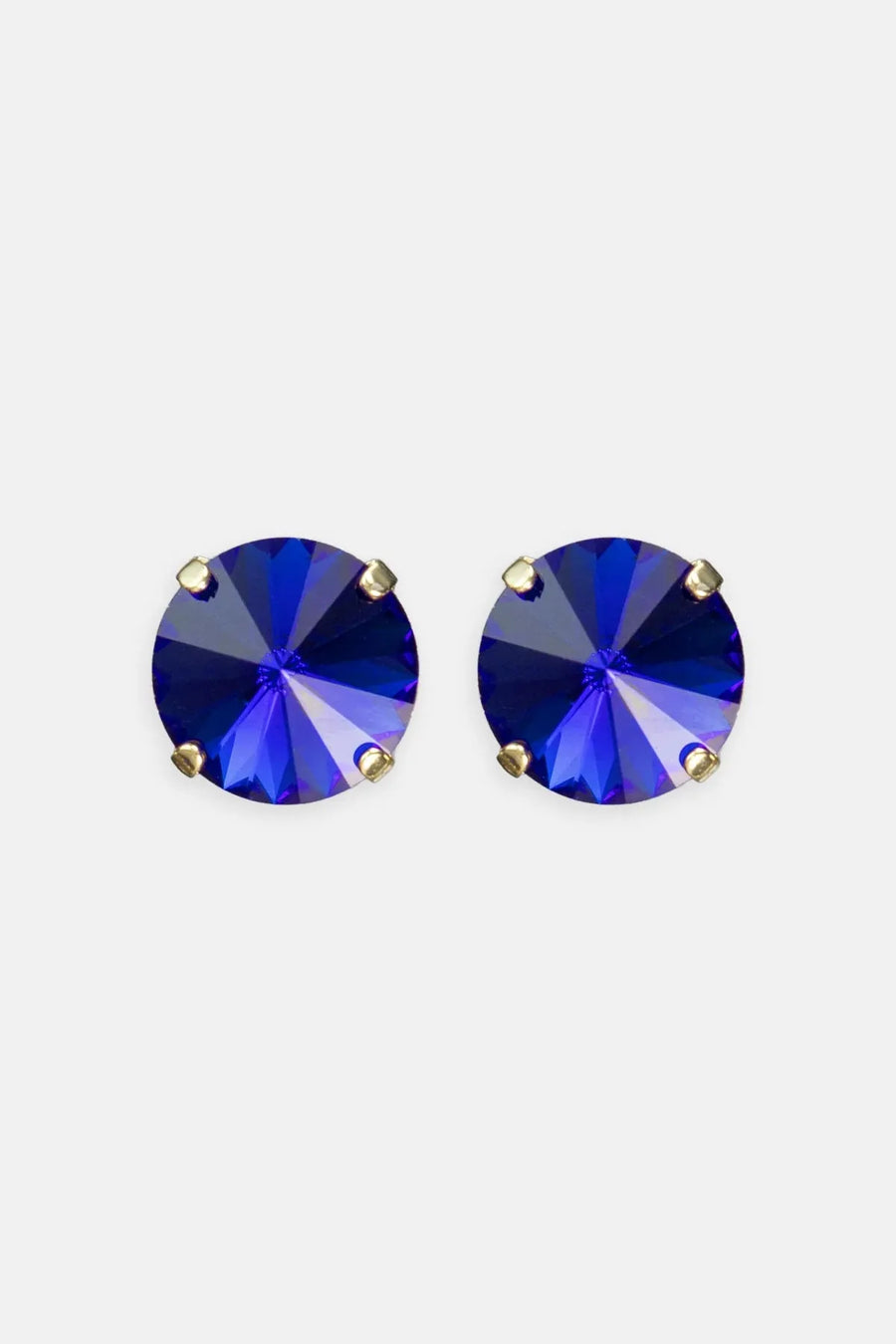 Capri Blue Rivoli Studs-Rebekah Price-Tocca Finita