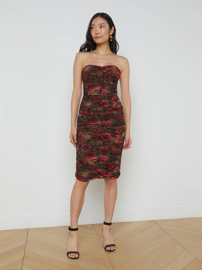 Caprice Strapless Dress-L&