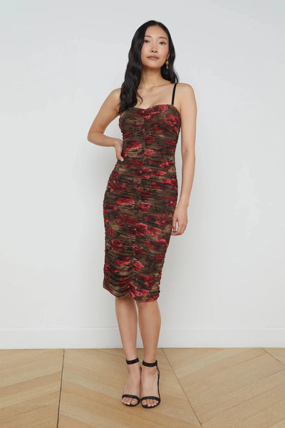 Caprice Strapless Dress-L'Agence-Tocca Finita
