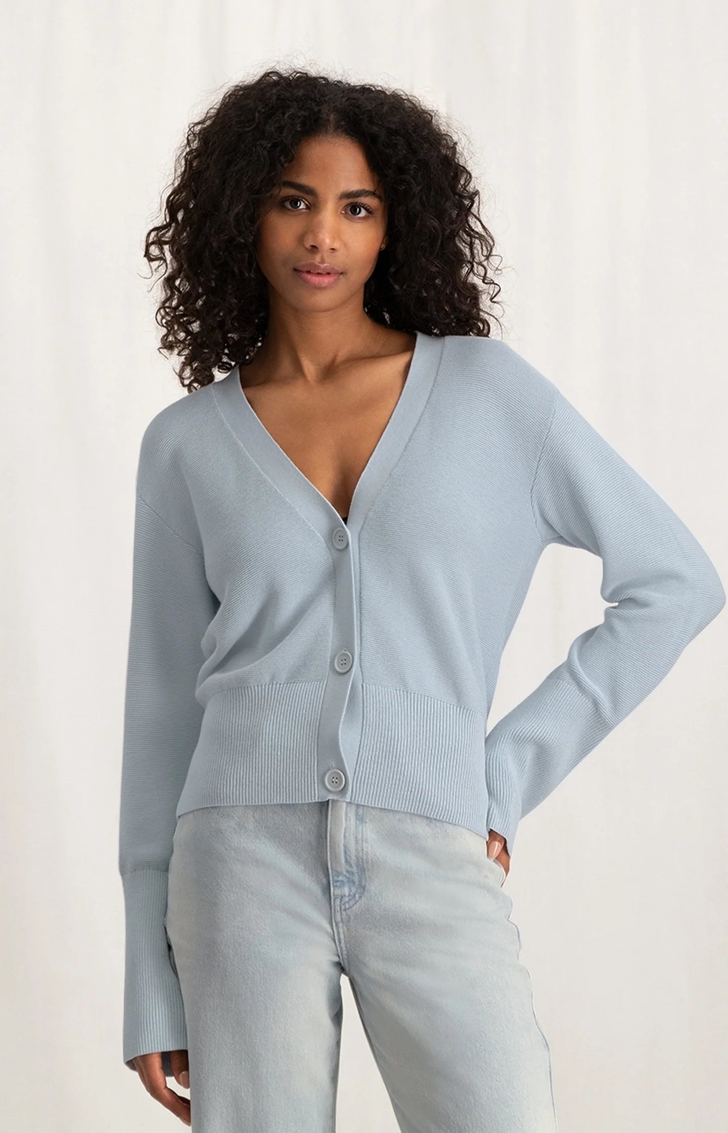 Cardigan With Wide Sleeves by Yaya