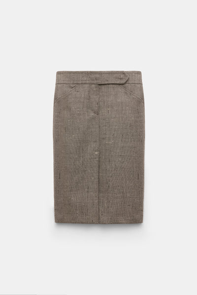 Casual Attraction Skirt Pepper & Chocolate-Dorothee Schumacher-Tocca Finita