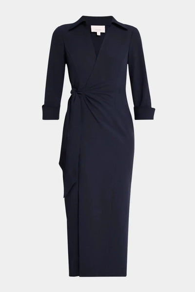 Cayleigh Dress In Navy-Cinq A Sept-Tocca Finita