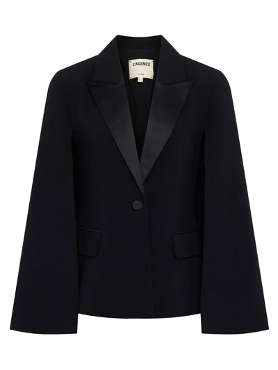 Christina Satin Cape by L'agence-L'Agence-Tocca Finita