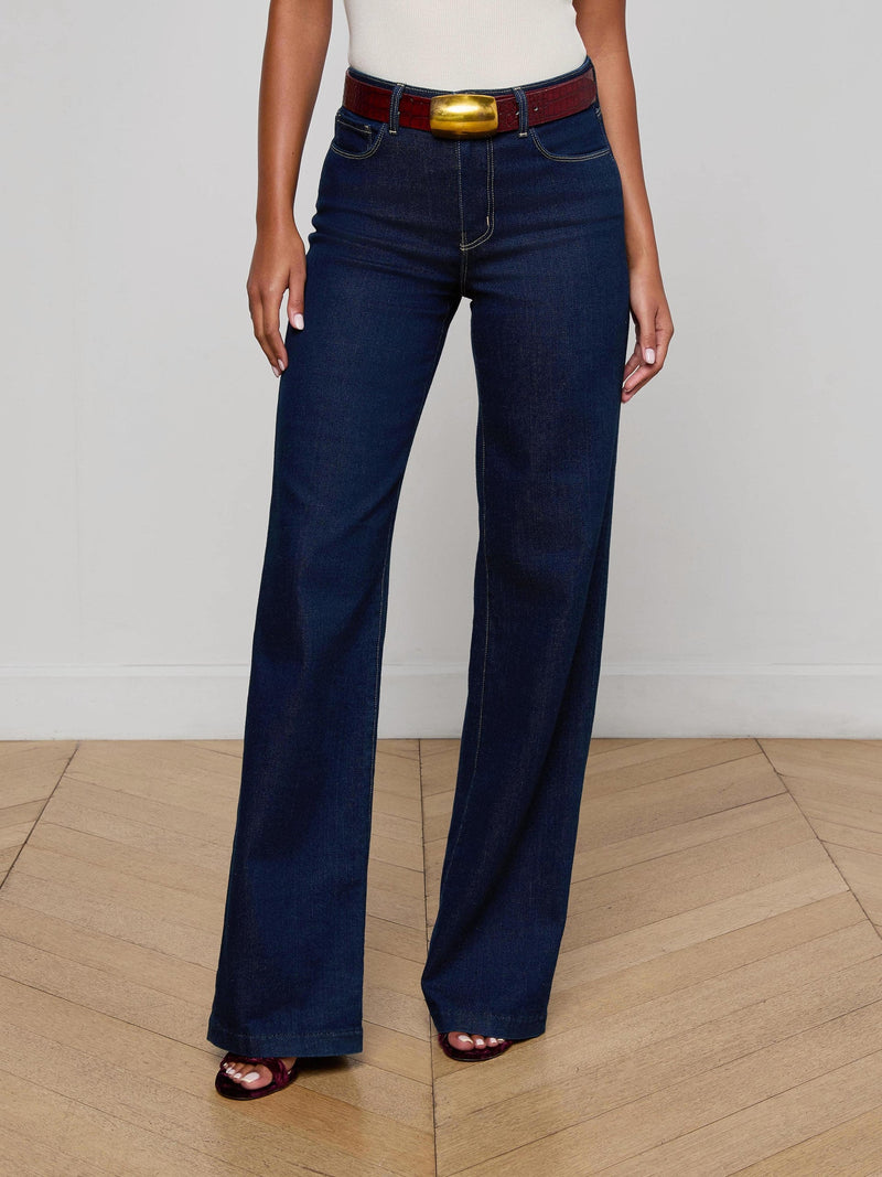 Clayton Wide-Leg Jean Koval-L&