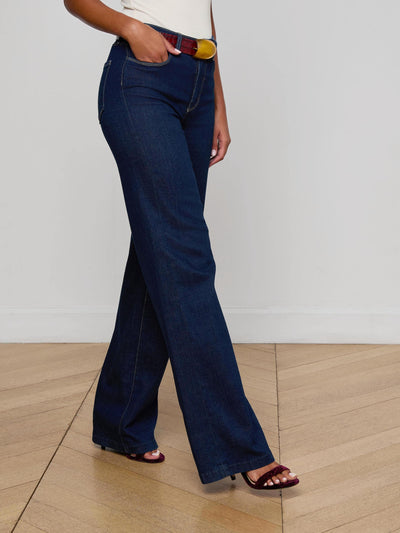 Clayton Wide-Leg Jean Koval-L'Agence-Tocca Finita