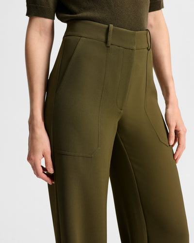 Cole Wide-Leg Pant Cypress-Veronica Beard-Tocca Finita