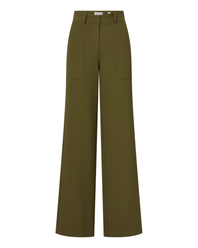 Cole Wide-Leg Pant Cypress-Veronica Beard-Tocca Finita