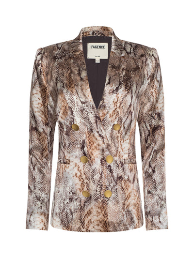 Colin Silk Blazer Western Snake-L'Agence-Tocca Finita