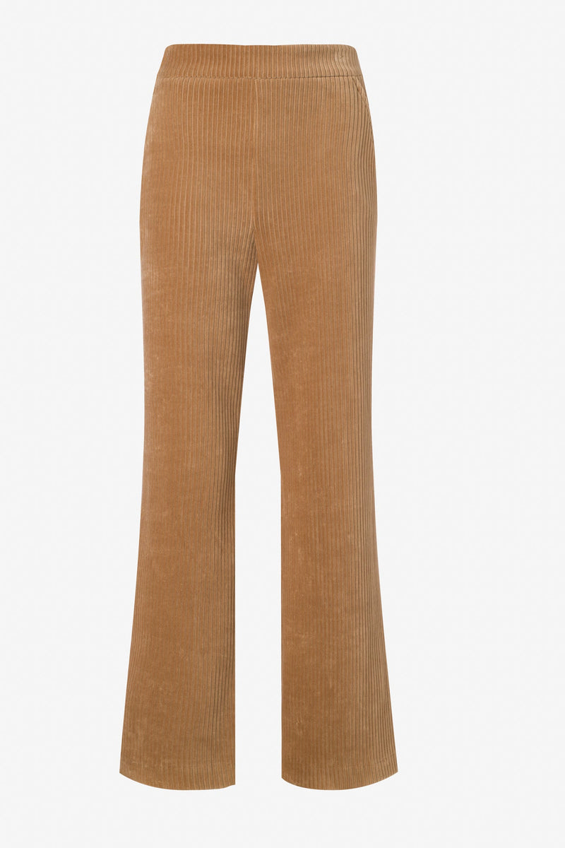 Corduroy Wide Leg Pant Camel-Iris Setlakwe-Tocca Finita