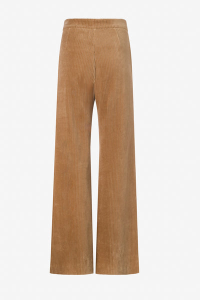 Corduroy Wide Leg Pant Camel-Iris Setlakwe-Tocca Finita