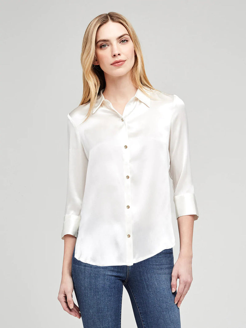 Dani 3/4" Sleeve Blouse by L&