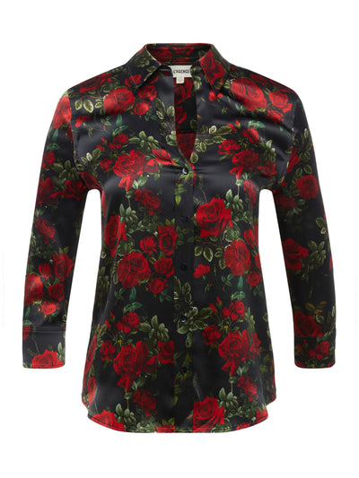Dani 3/4" Sleeve Blouse by L'agence-L'Agence-Tocca Finita