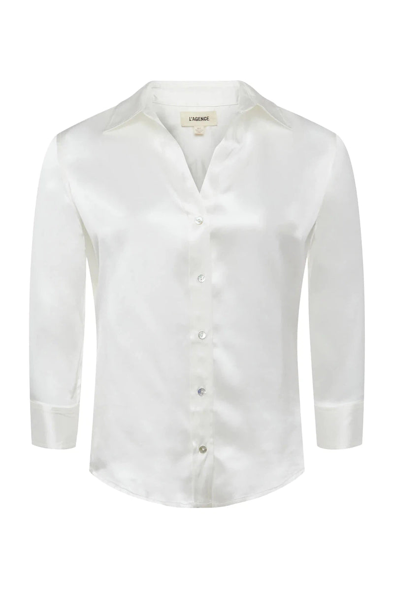 Dani 3/4" Sleeve Blouse by L&