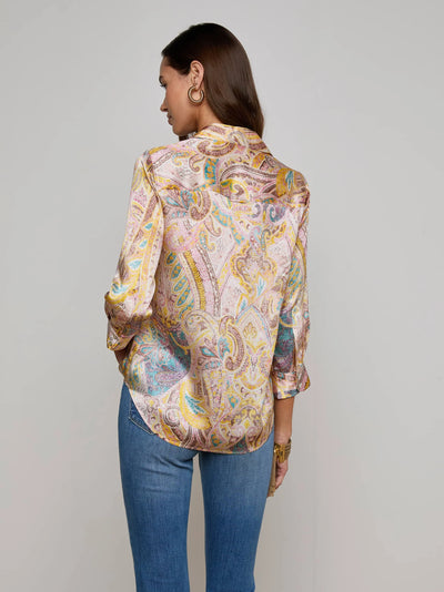 Dani Blouse Western Paisley-L'Agence-Tocca Finita