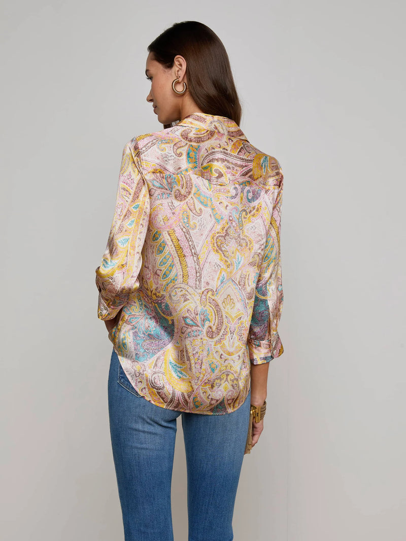 Dani Blouse Western Paisley-L&