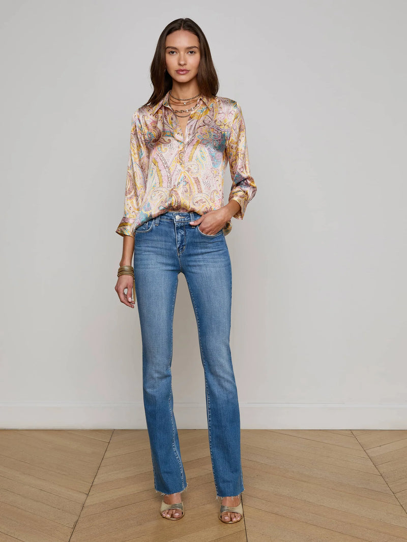 Dani Blouse Western Paisley-L&