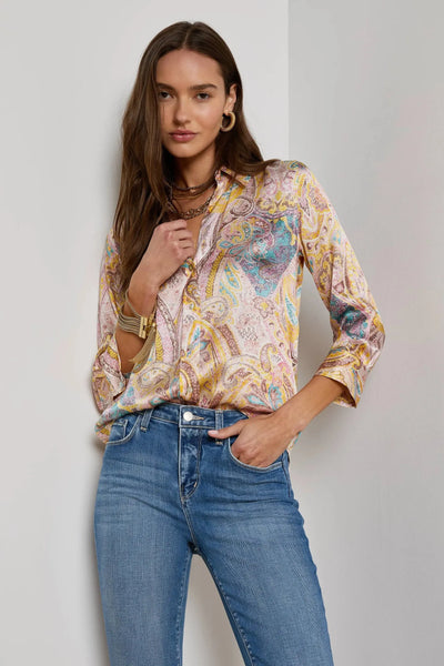 Dani Blouse Western Paisley-L'Agence-Tocca Finita