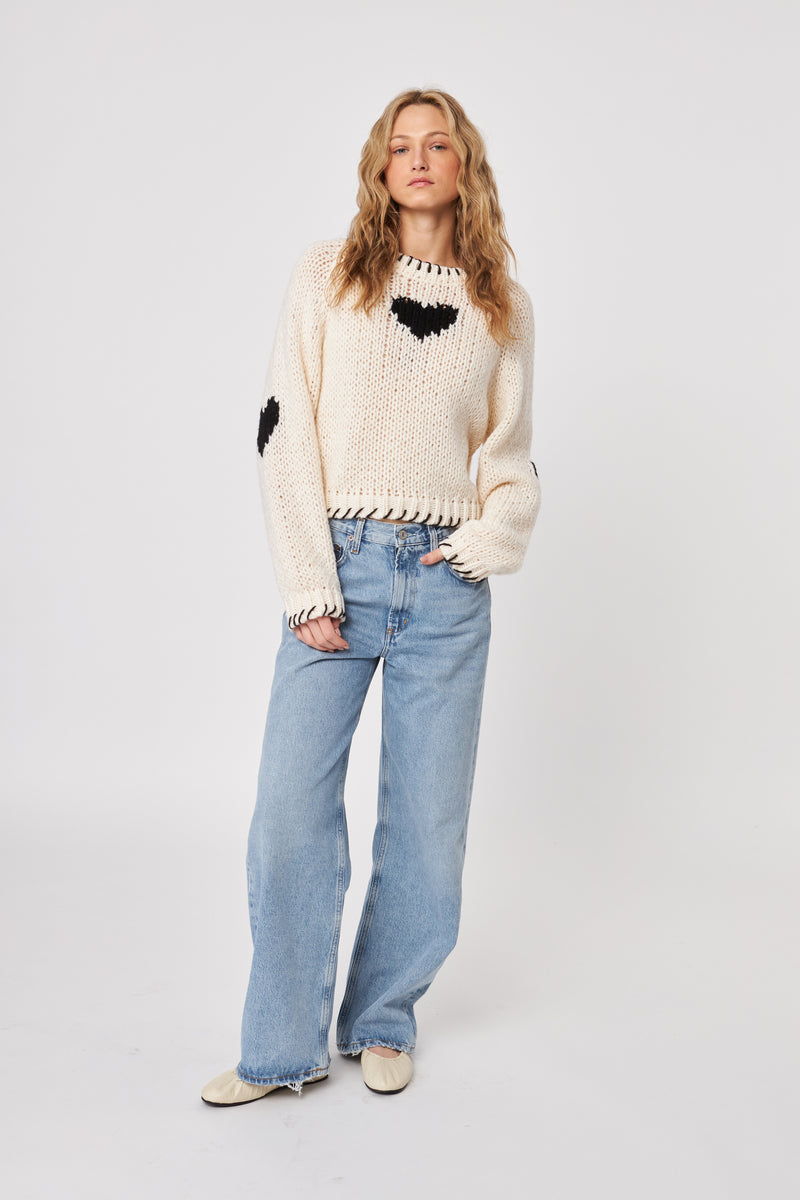 Declan Heart Throb Sweater-John & Jenn-Tocca Finita