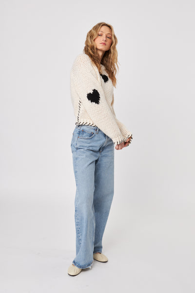 Declan Heart Throb Sweater-John & Jenn-Tocca Finita