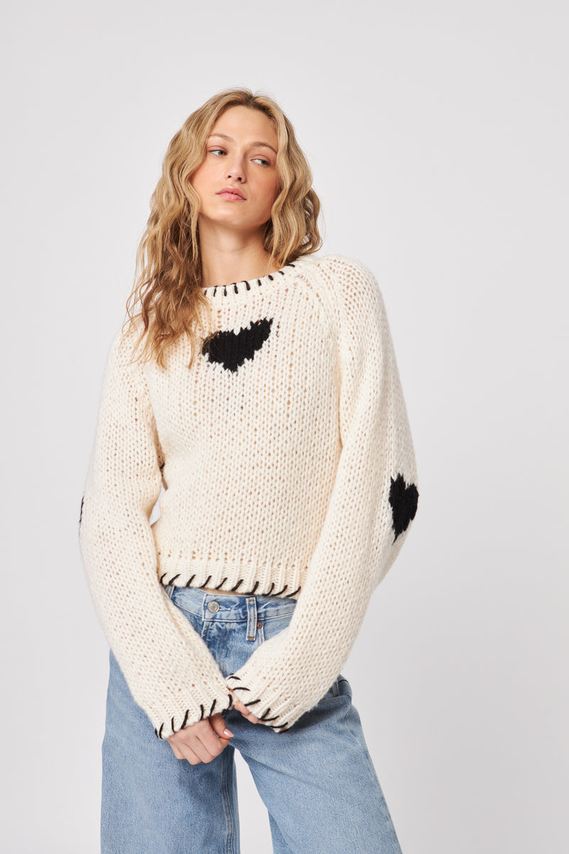 Declan Heart Throb Sweater-John & Jenn-Tocca Finita
