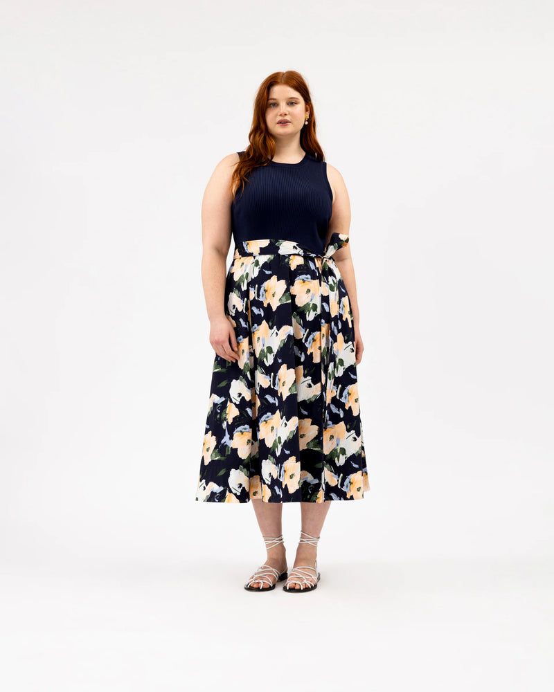 Devon Dress Midnight Blue-Tanya Taylor-Tocca Finita