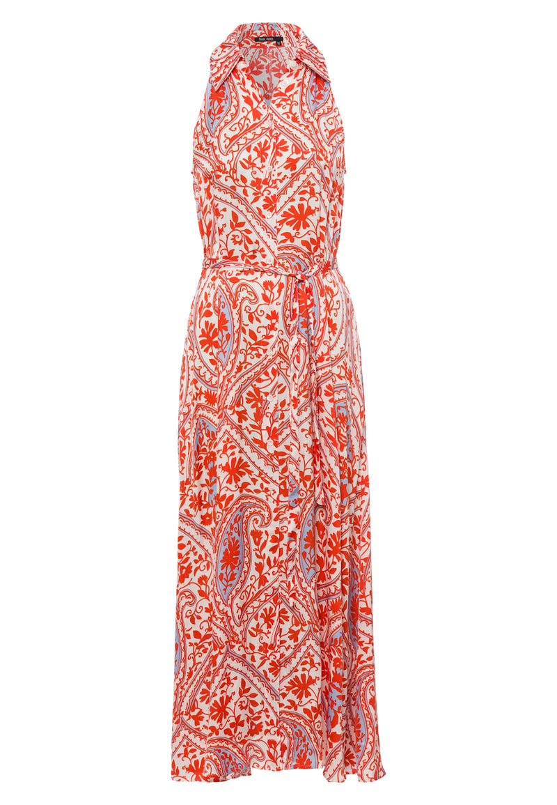 Dress With Paisley Print-Marc Aurel-Tocca Finita