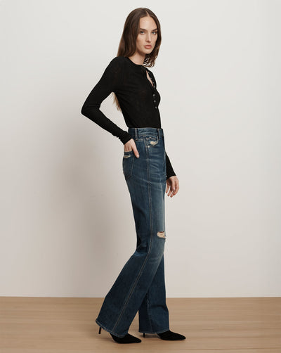 Dylan Straight-Leg Jean City Lights-Veronica Beard-Tocca Finita